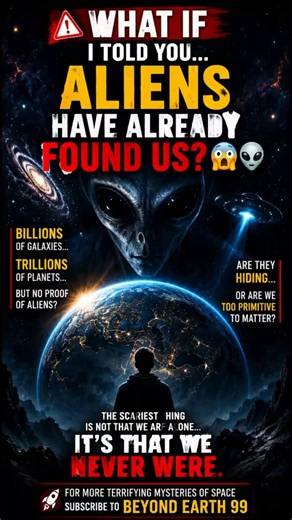What If Aliens Already Found Us? 😳 | The Fermi Paradox Explained 👽l