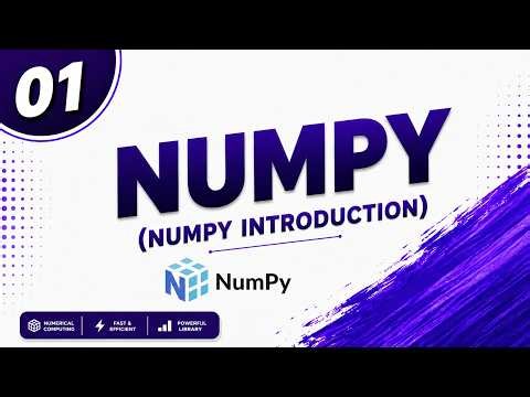 01. NumPy Introduction for Beginners | NumPy Tutorial | Python for Data Science