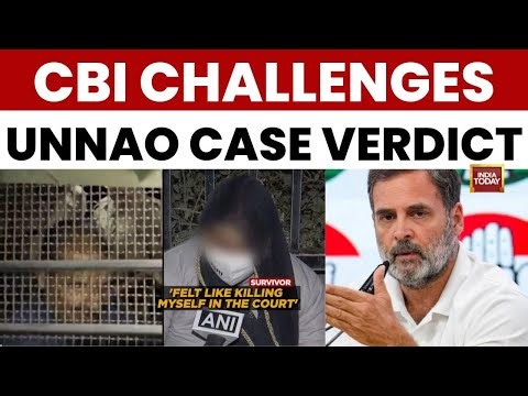 Unnao Case: CBI Moves Supreme Court Against Sengar’s Life Sentence Suspension | India Today News