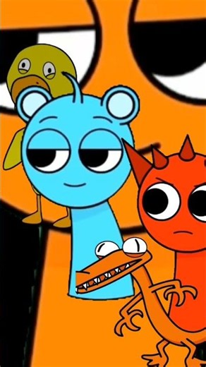 Sprunki Oren GameToons Vs Rainbow Friends GameToons Orange | (Cartoon Animation)