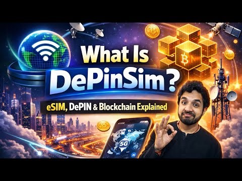 What Is DepinSim? | eSIM, DePIN & Blockchain Explained (Mobile Internet of the Future)
