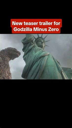 Godzilla Minus Zero is the first-ever Japanese production to be filmed for IMAX. #godzilla #trailer