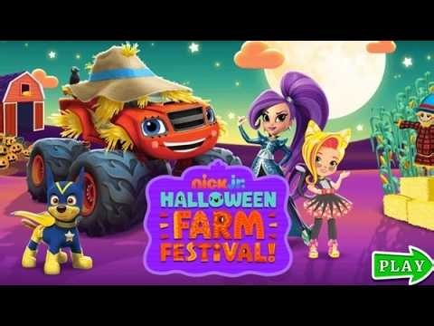 Nick Jr Halloween Farm Festival Nickelodeon Games For Website