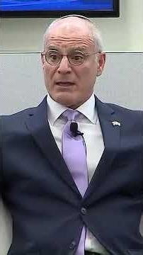 Israeli ambassador: "We don't commit genocide"