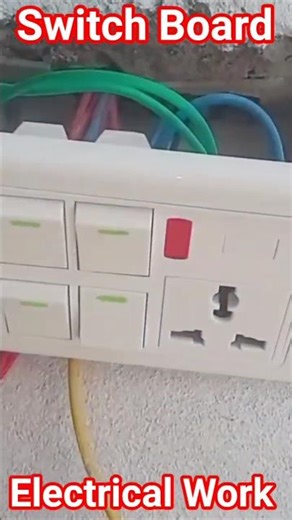 New Switch Connection 😄😱 #mcb #wiring #wire #electric