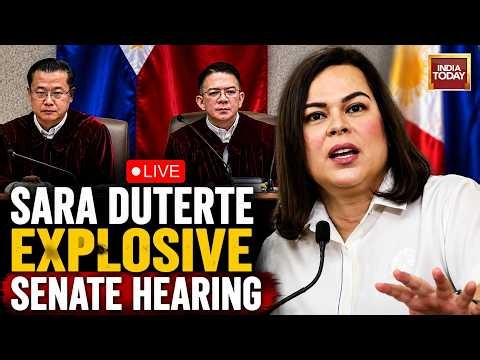 Sara Dutere Hearing LIVE | Senate Becomes Impeachment Court for Sara's Trial | Philippines News LIVE