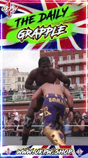 High-risk wrestling on Brighton Beach gets INSANE 😤 #wrestling #extreme #ukpw