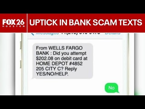 Scam texts draining bank accounts