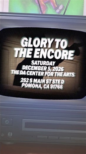 Glory to the Encore — Live Dec. 5, 2026 | Tickets available on Eventbrite & markianmusic.com