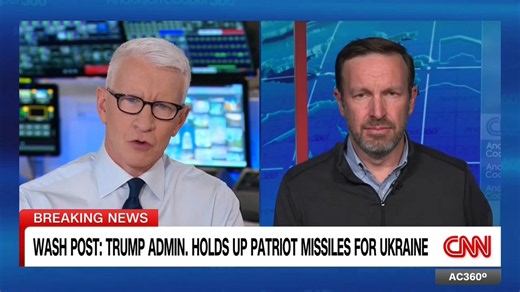 Anderson Cooper 360° on X: "Ukraine's Pres. Zelensky said that changes in the Starshield system were limiting the speed of his country's battlefield drones. "The Starshield debacle is probably something that could not happen without Donald Trump knowing about it," says Democratic Sen. Chris Murphy" / X