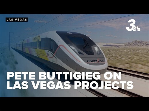 Transportation Secretary Pete Buttigieg talks Brightline West benefits, highway projects