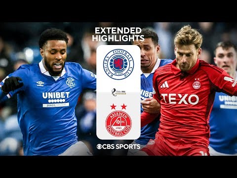 Rangers vs. Aberdeen: Extended Highlights | SPFL | CBS Sports Golazo
