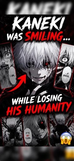 “Kaneki didn’t become a monster in one moment… it happened slowly while everyone watched. 😨💀
