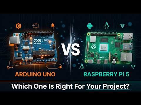 Arduino vs Raspberry Pi — Which One Is Right for Your Project?