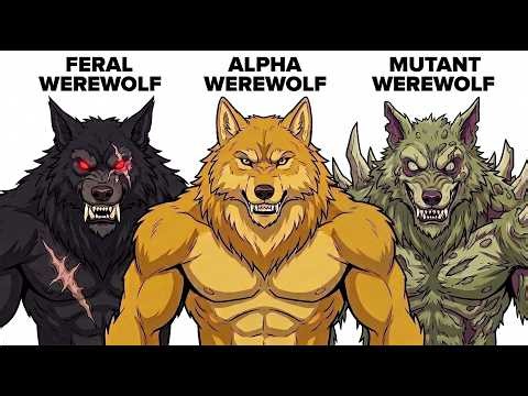 Every Type Of Werewolf Explained In 6 Minutes