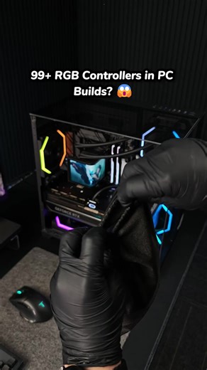 99 RGB Controllers in PC Builds? 😱 Every RGB device comes with its own remote. The more devices you add, the more chaos. Meet the Umbra ARGB PWM Hub. One hub. Full RGB control. Each port supports independent lighting. Pair it with Nyota Pro fans to control each side separately. No more remote chaos. Think this might be the best RGB hub for PC builds? 👀 #pcbuild #gamingpc #rgbpc #custompc #pcsetup