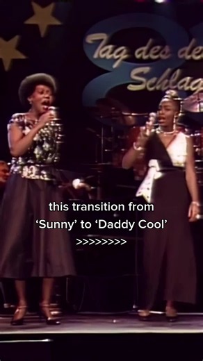 We'll never get over this ✨ #BoneyM #DaddyCool #Sunny | Boney M