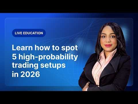 Learn how to spot 5 high-probability trading setups in 2026 - XM Live Education