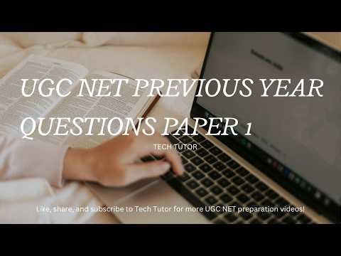 UGC NET June 2025 CS Paper Solved | Previous Year Questions with Explanation | Tech Tutor