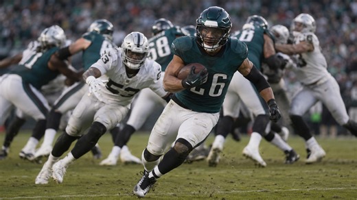 Saquon Barkley and the Eagles line became unstoppable