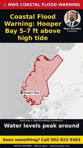 Coastal Flood Warning: Hooper Bay, Alaska — NWS