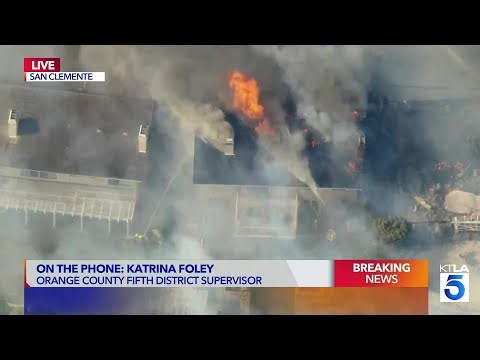Norte Fire in Orange County destroys homes -  Friday 2 p.m. Team Coverage