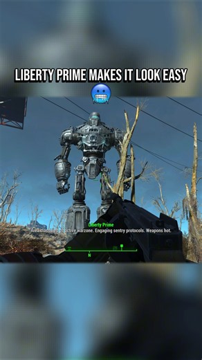 Fallout 4 Liberty Prime is Insane!🤯