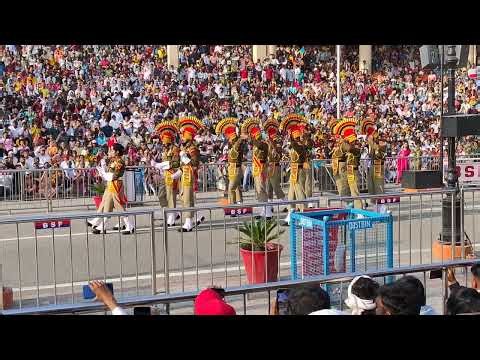 Wagah-Attari Border(Amritsar ) Beating Retreat ceremony