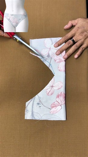 How to easily make underwear patterns #patternmaking #sewinghacks #diy