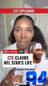 NFL Star Died at 24 With a Brain Disease Doctors Usually See in the Elderly! What Is CTE? 🧠