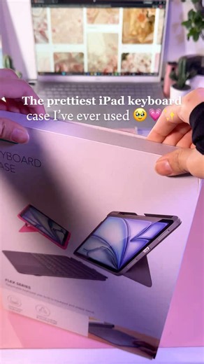 The prettiest iPad keyboard case I’ve ever used 🥹
