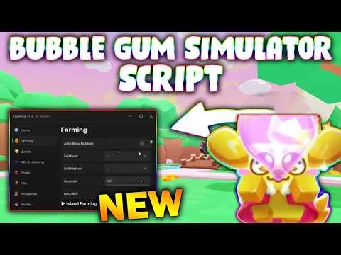 *NEW* Bubble Gum Simulator INFINITY Script (PASTEBIN 2026) (AUTO BLOW/SELL BUBBLE , AUTO QUEST )