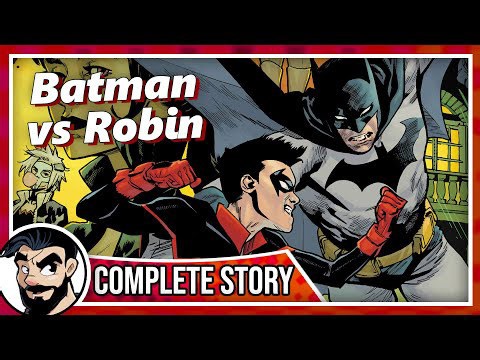 The brutal war between Batman and Robin begins