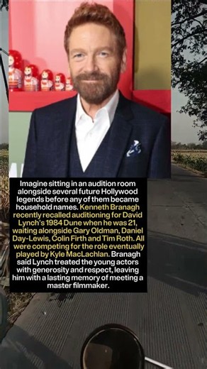 Kenneth Branagh Recalls Auditioning for David Lynch’s Dune at 21 #Short