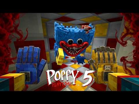 Surviving Minecraft with New Update Poppy Playtime 5 V1.0.5