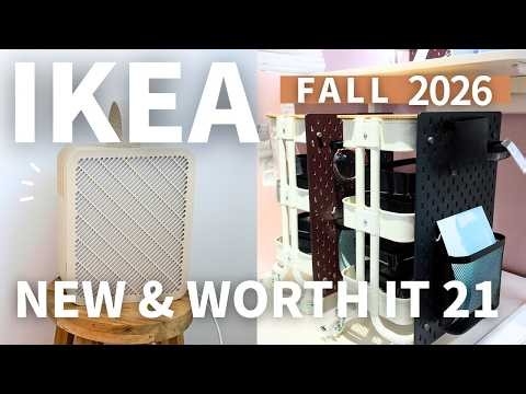 NEW in IKEA Fall 2026 🍂 21 Finds | The Viral Cart Hack Is a Game-Changer