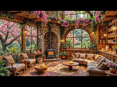 Spring Morning Jazz at Coffee Shop Ambience - Smooth Jazz Instrumental Music for Work, Study