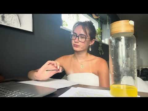 leaving cert study vlog ⋆✴︎˚｡⋆