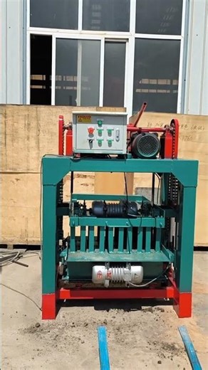 “Automatic Brick Making Machine in Action 🧱⚙️”“How Concrete Blocks Are Made 😮” #works