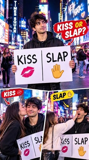KISS 💋 OR SLAP 👋 || CHALLENGE