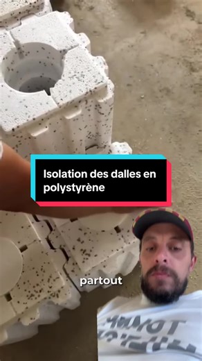 #isolation #ramo #construction #dalle #polystyrène