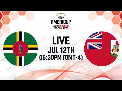 Dominica v Bermuda | Full Basketball Game | FIBA AmeriCup 2029 Caribbean Pre-Qualifiers 2029