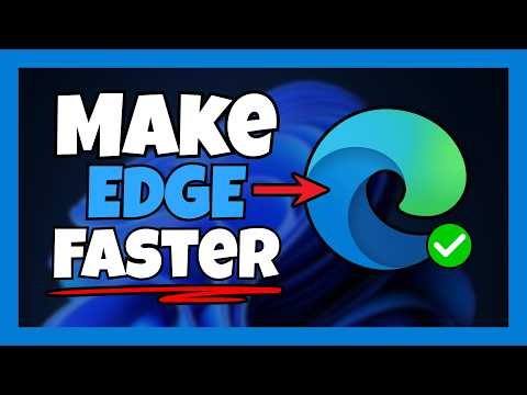 How To Make Edge Browser Faster ⤴️ Fix Slow Problem Microsoft Edge 🔵