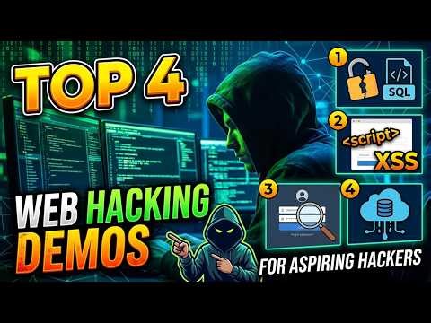 Top 4 Web hacking demos for aspiring Hackers