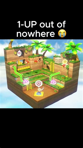 This was here all along in Captain Toad Treasure Tracker! #mario #nintendoswitch #nintendo