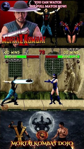 Kung Lao vs Kitana 🔥 Mortal Kombat 2