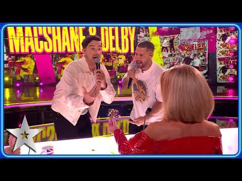 Macshane & Delby LEVEL-UP with 'INTER-RAP-TIVE' FREESTYLE! | Semi-Finals | BGT 2026