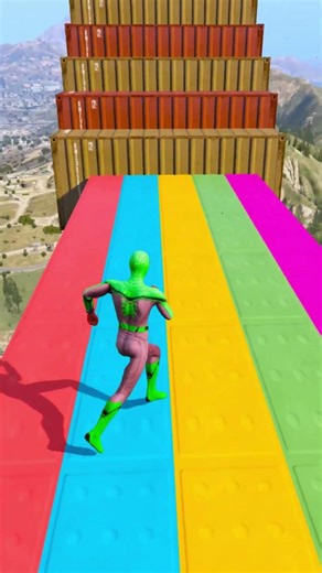 GTA 5 Epic Ragdolls | Spider-Man Jumps/Fails ep. 3856