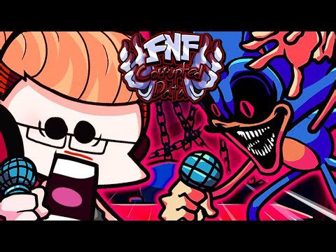 The FNF Sonic Corrupted Data mod made my fingers explode