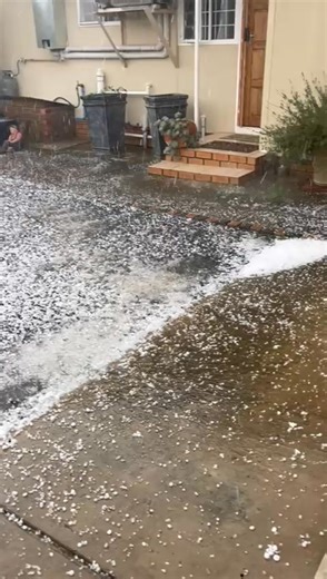 Kerry sent us this video of the hailstorm in Dordrecht in the Eastern Cape today (1 February 2026). Whatsapp photos/videos to 081 251 8029 See https://snowreport.co.za for weather forecasts. | Snow Report SA